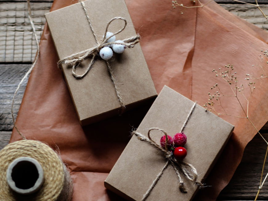 zwei Weihnachtsgeschenke