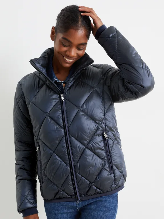 Blaue Steppjacke von C&A