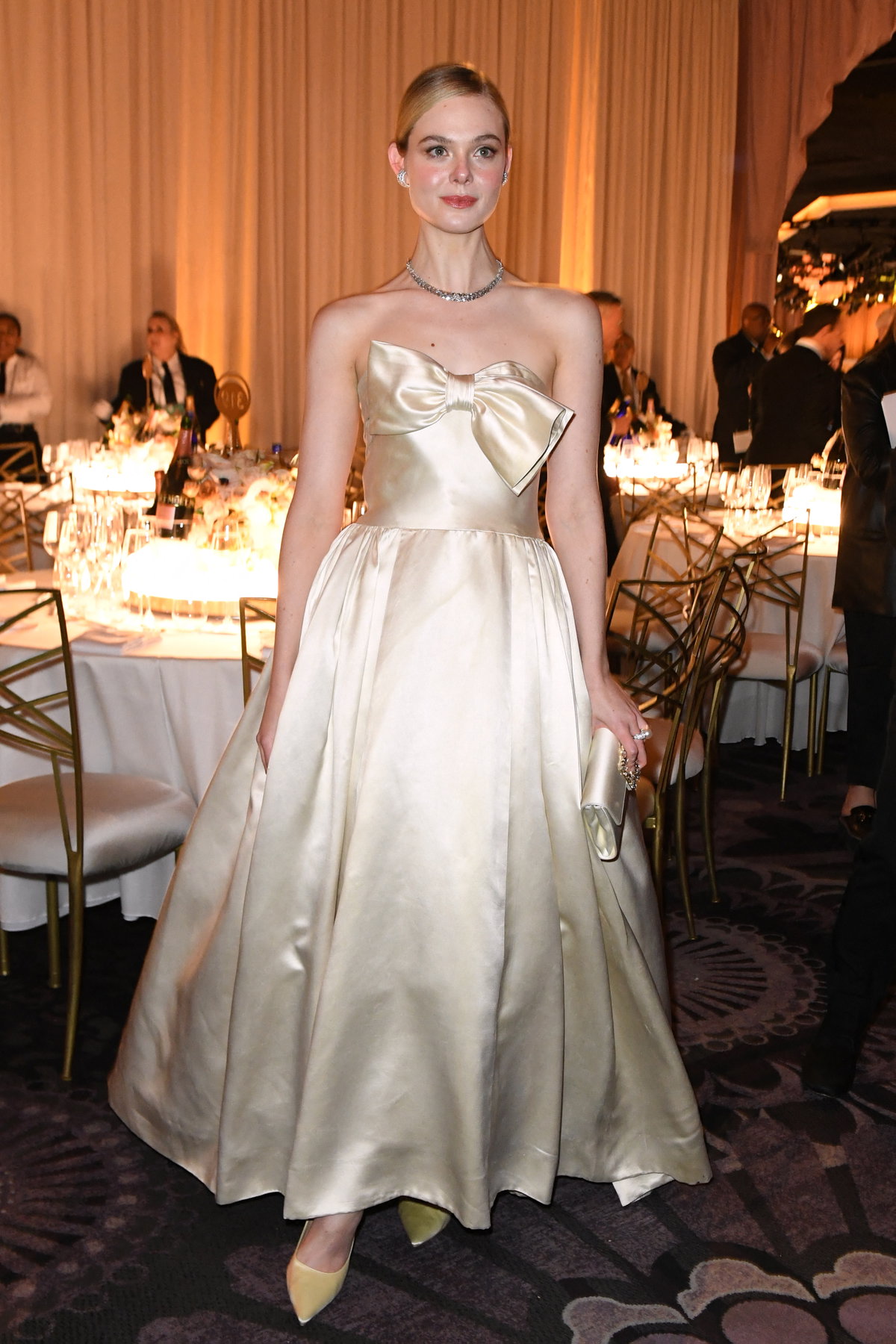 Elle Fanning Golden Globes 2024