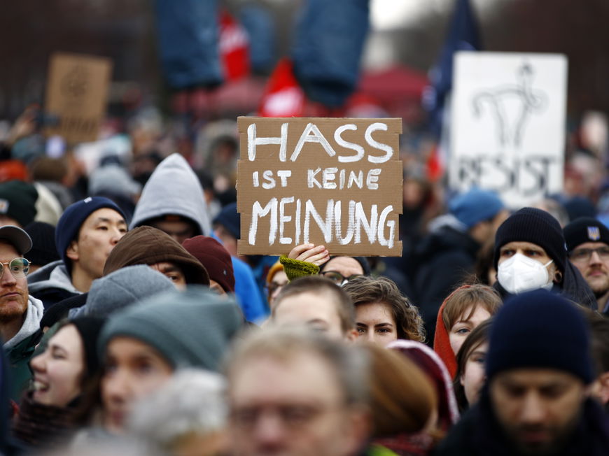 Demo gegen Rechts