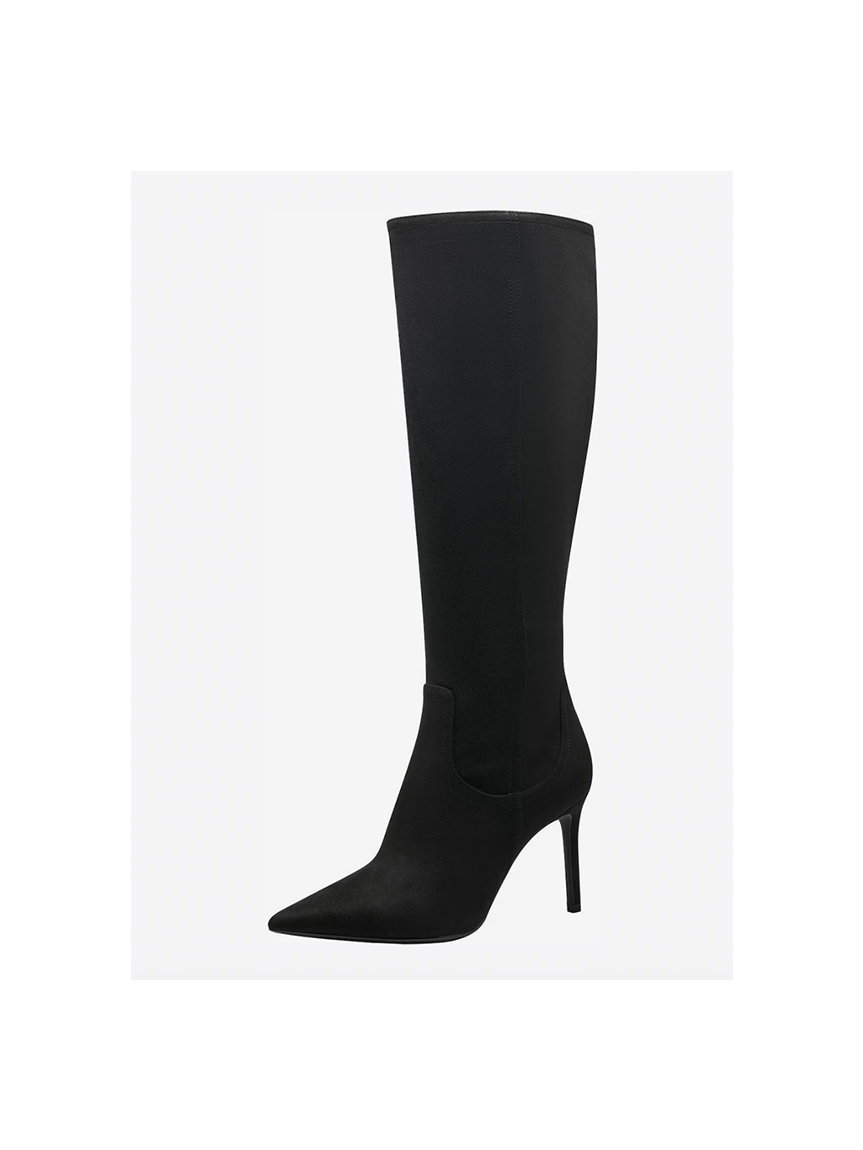 Schwarze Knee High Stiefel von Tamaris