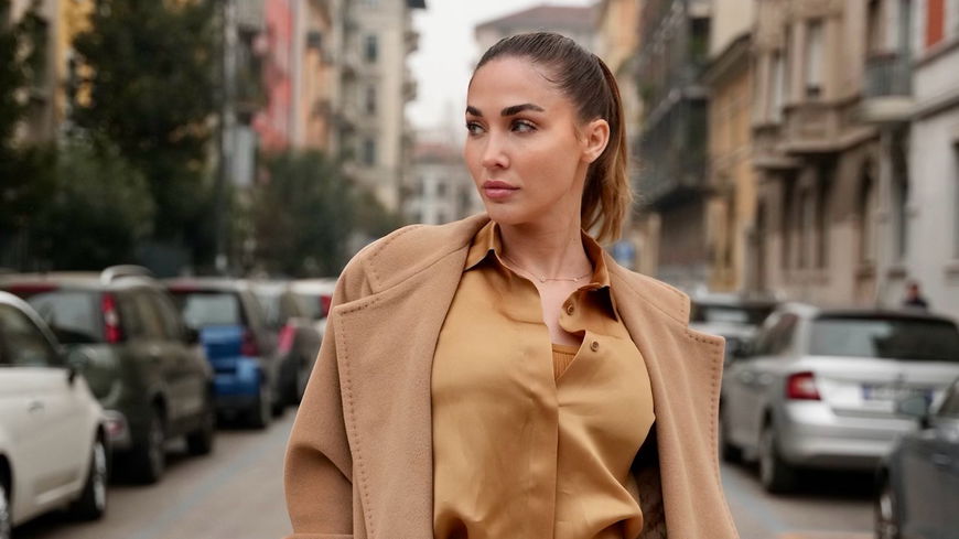 Ann-Kathrin Götze überzeugt im umwerfenden "Max Mara"-Look