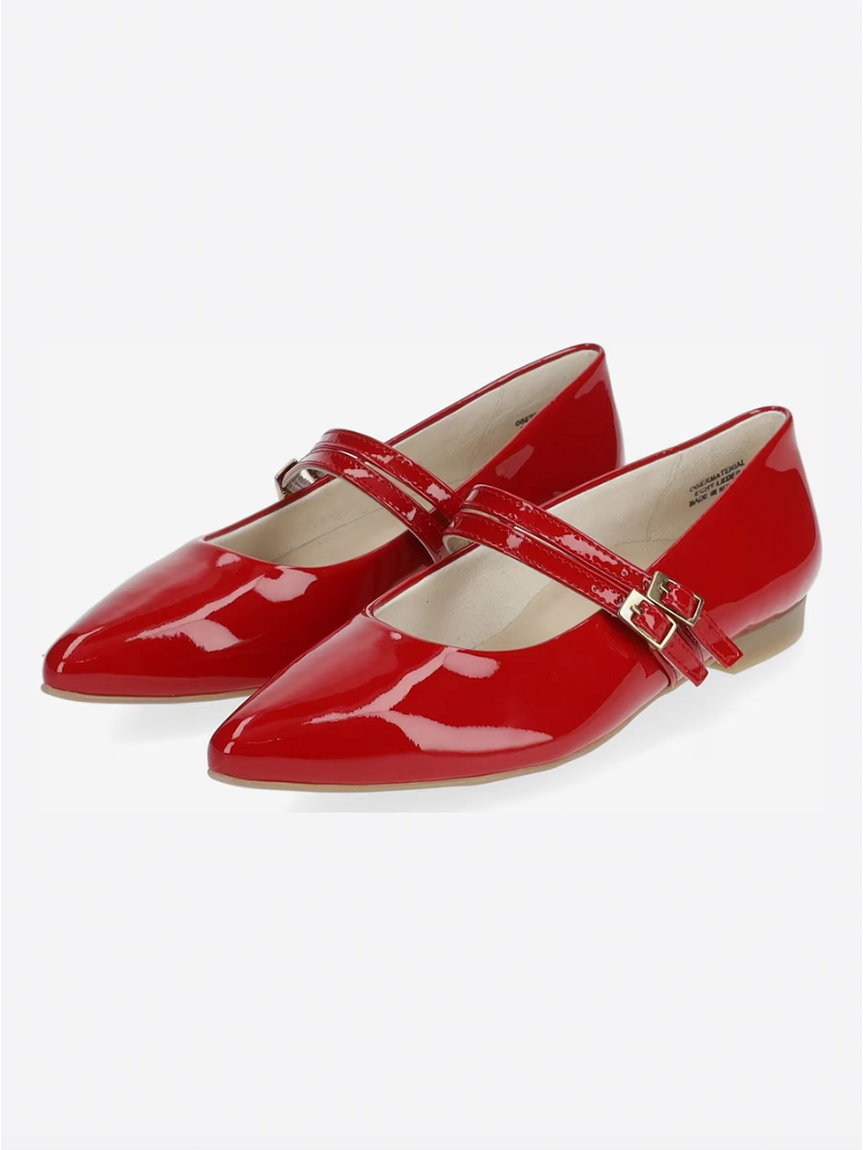 Ballerinas in Rot
