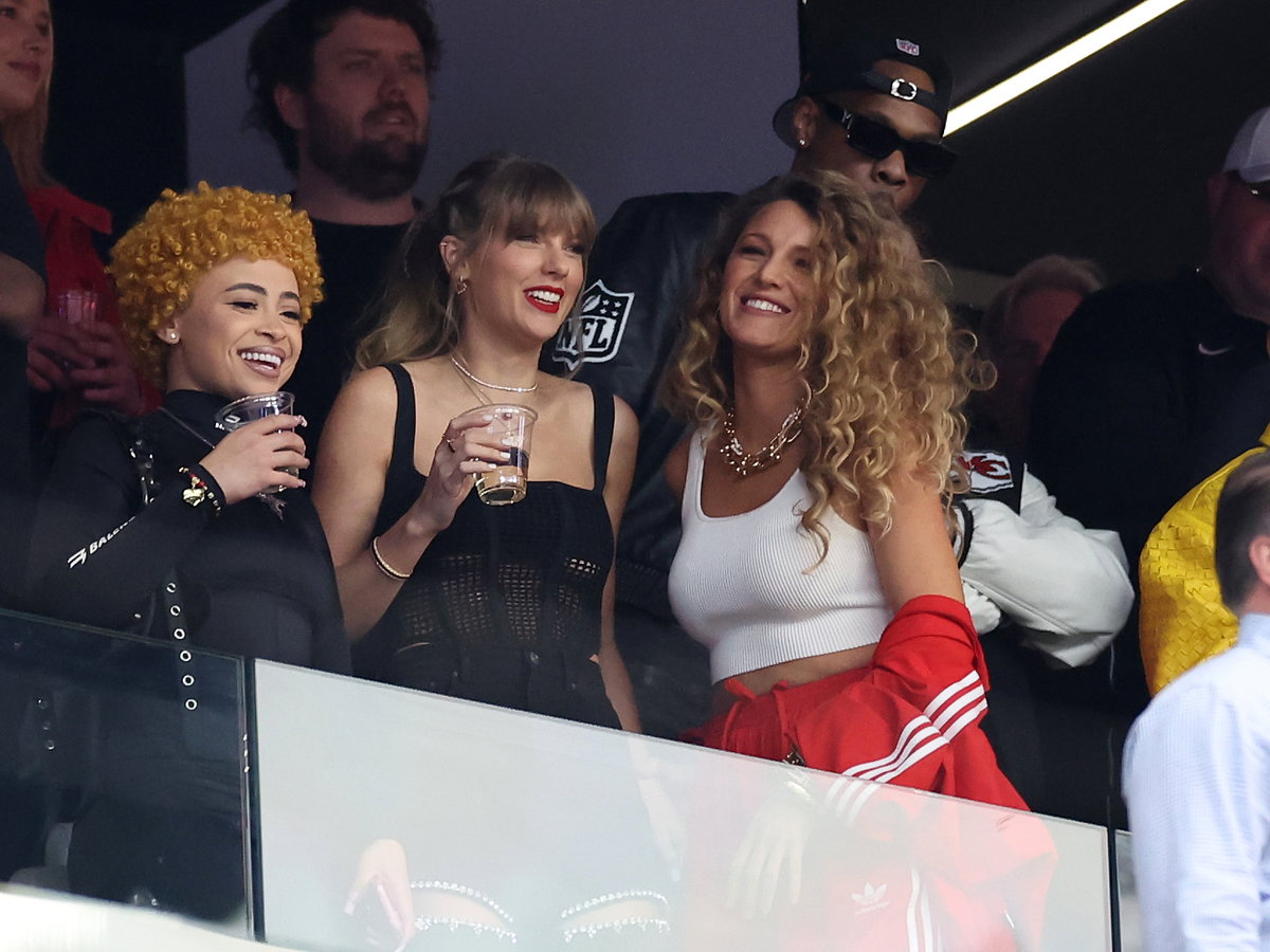Blake Lively und Taylor Swift beim Super Bowl 2024