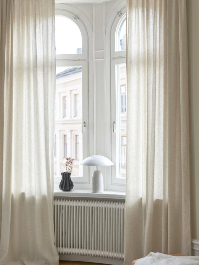H&M Home Vorhang aus Leinen