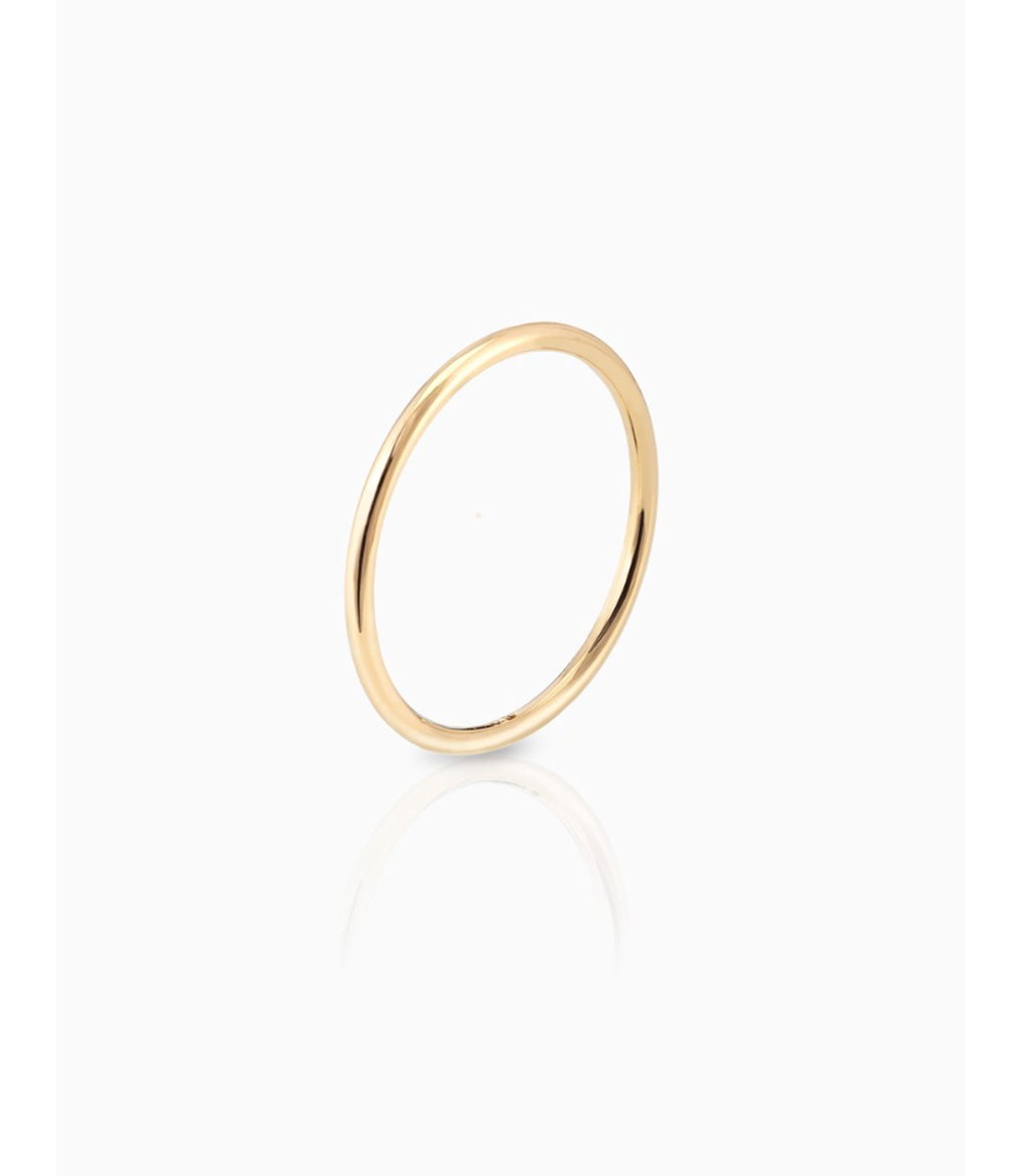 Handgefertigter Ring aus Fairtrade-Gold von Quite Quiet