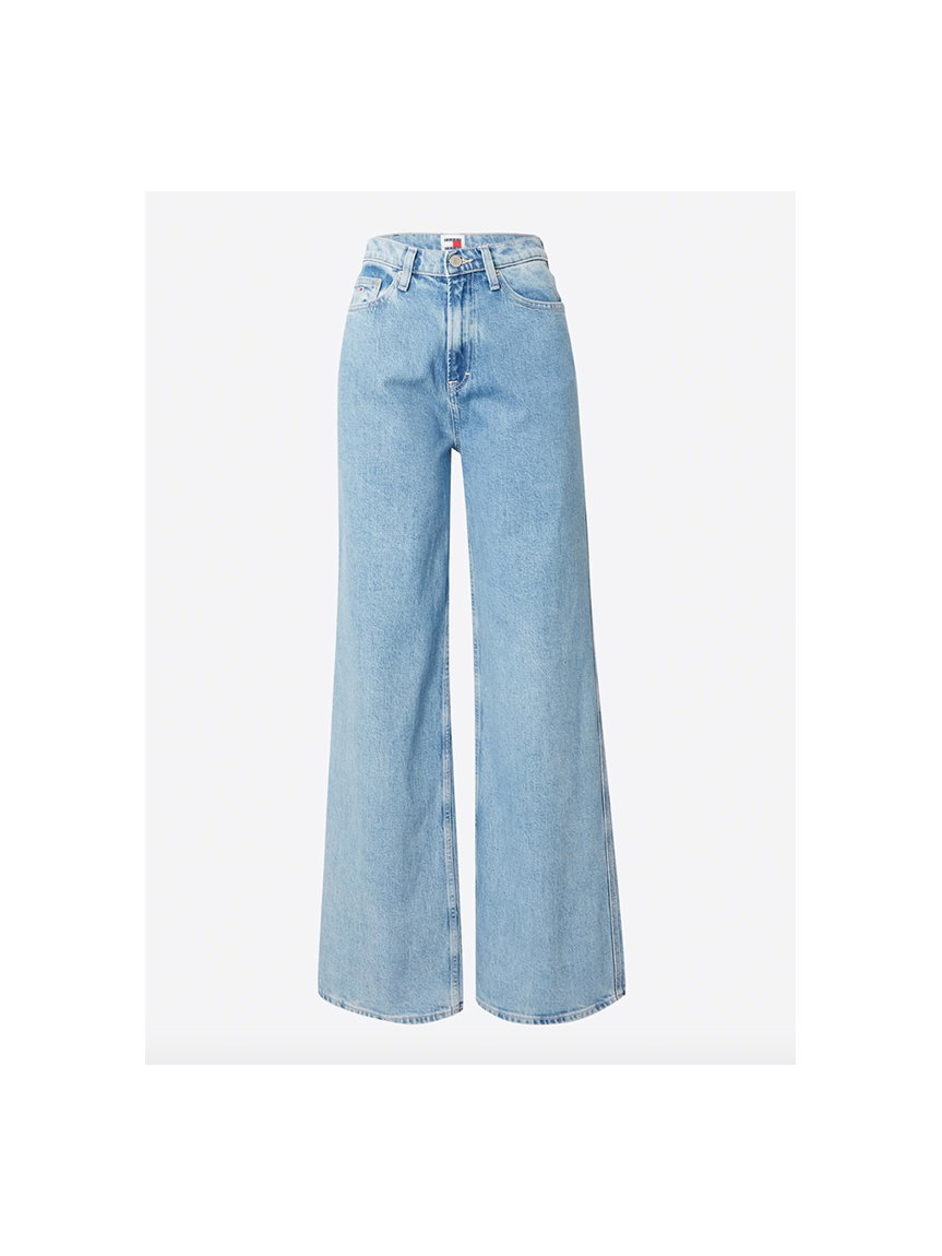 Hellblaue Wide Leg Jeans von Tommy Jeans