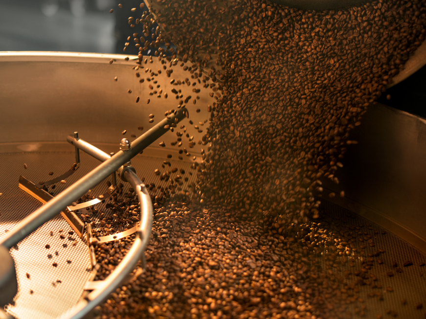 Frisch gerösteter Spezialitätenkaffee