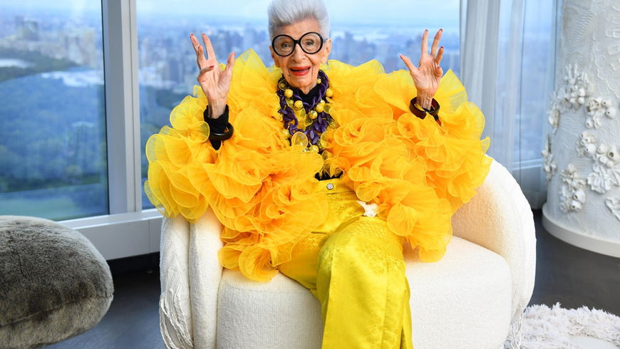 Iris Apfel: 3 Farben-Trends für den Frühling, die die Modeikone geliebt hätte