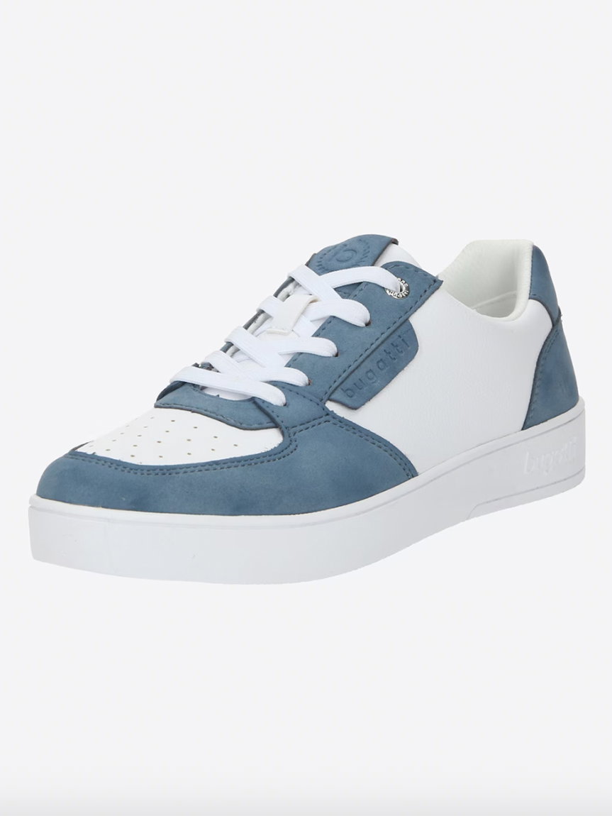 Blau-weißer Sneaker von Bugatti