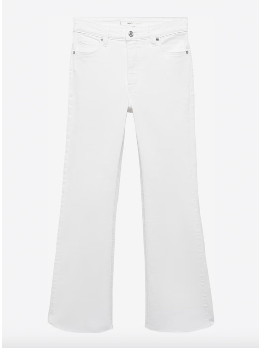Weiße Jeans von Mango