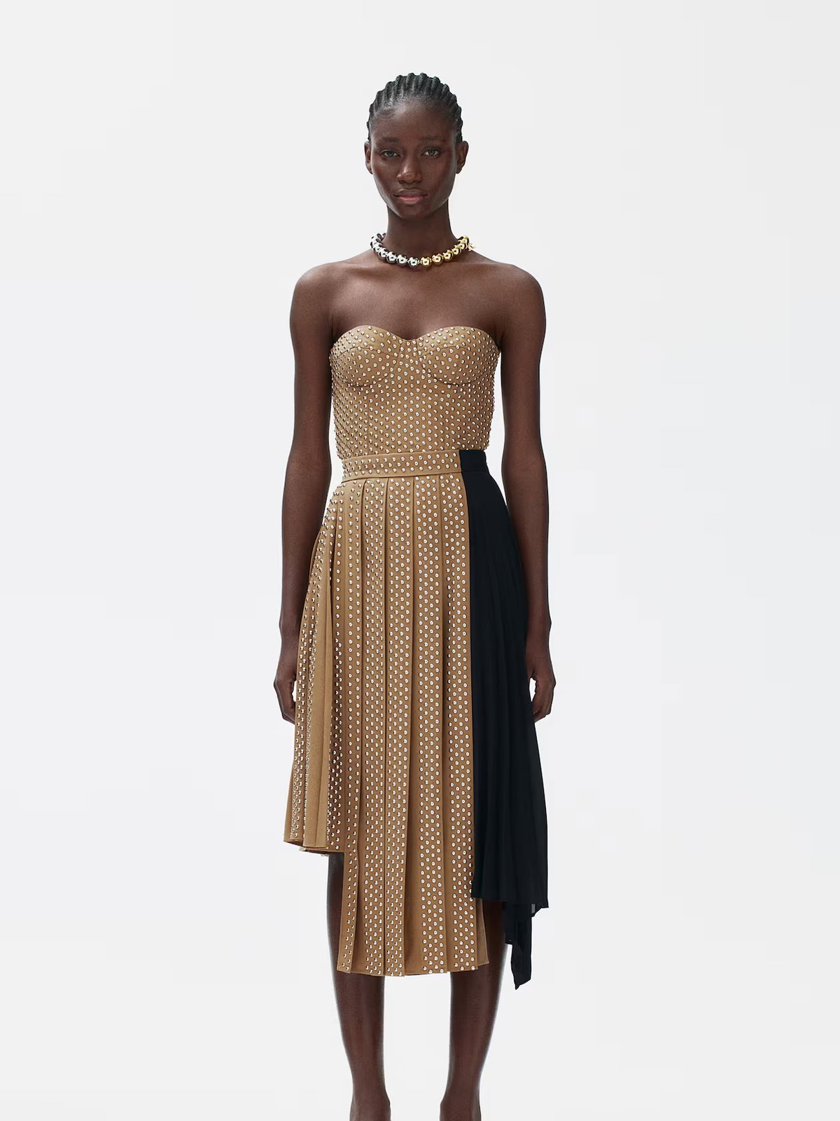 Asymmetrisches Kleid von H&M x Rokh