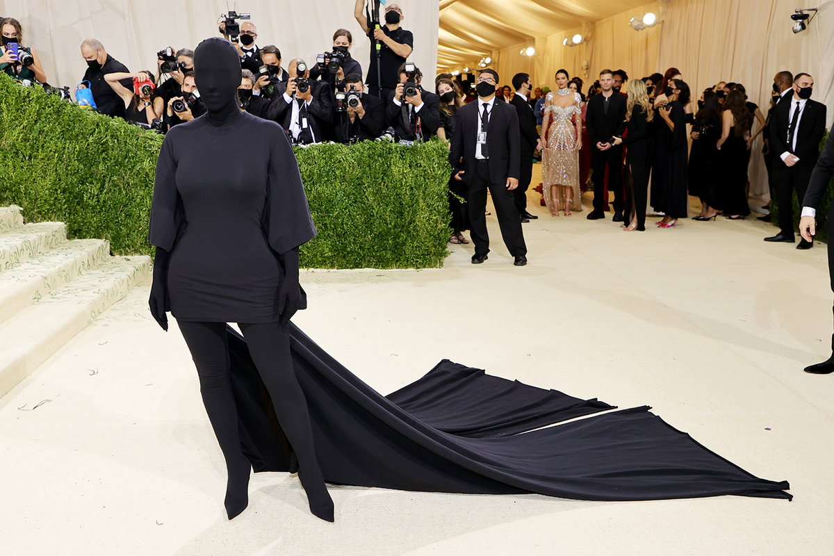 Kim Kardashian bei der Met Gala