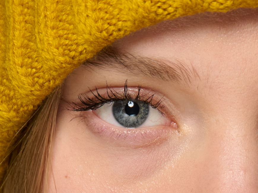 Augen-Make-up von Model