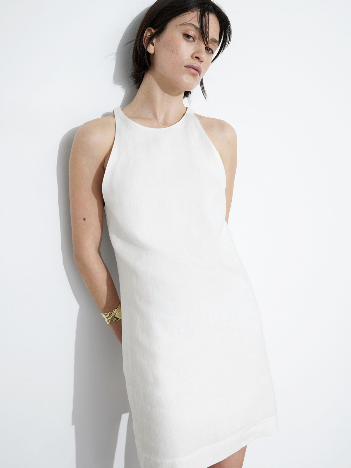 Weißes Mini-Kleid von & Other Stories