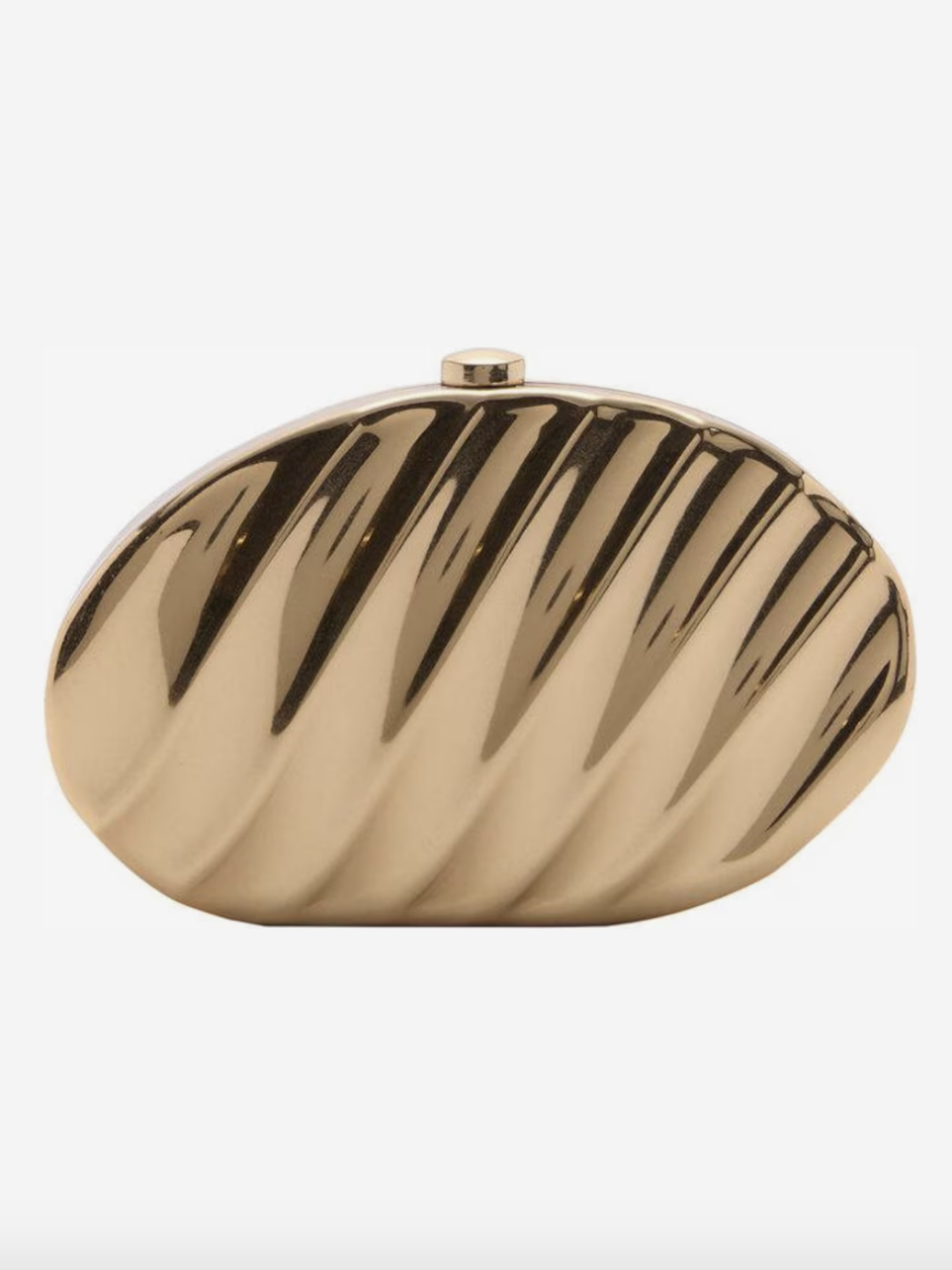 Goldene Clutch von Mango