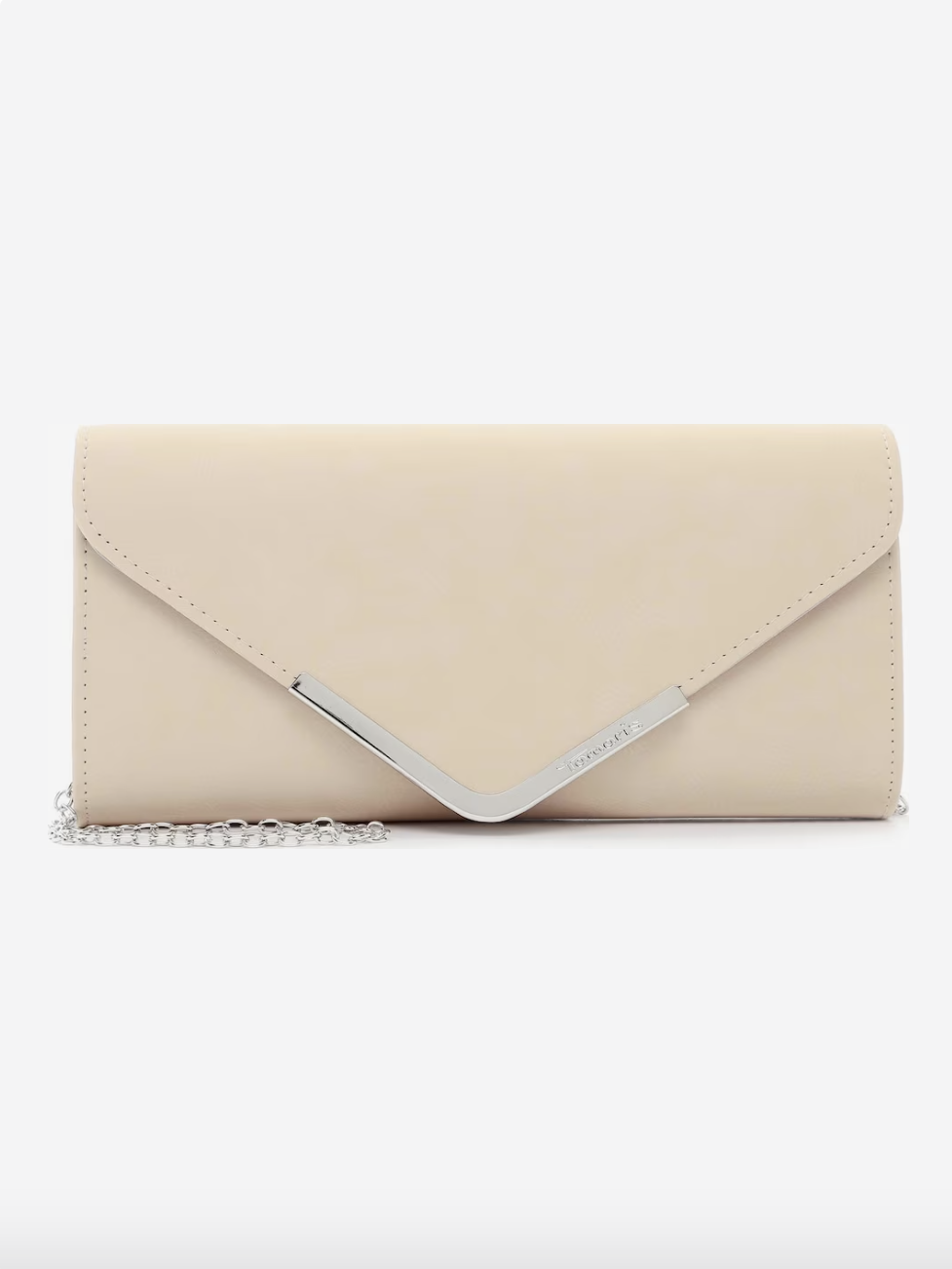 Nudefarbene Clutch von Tamaris