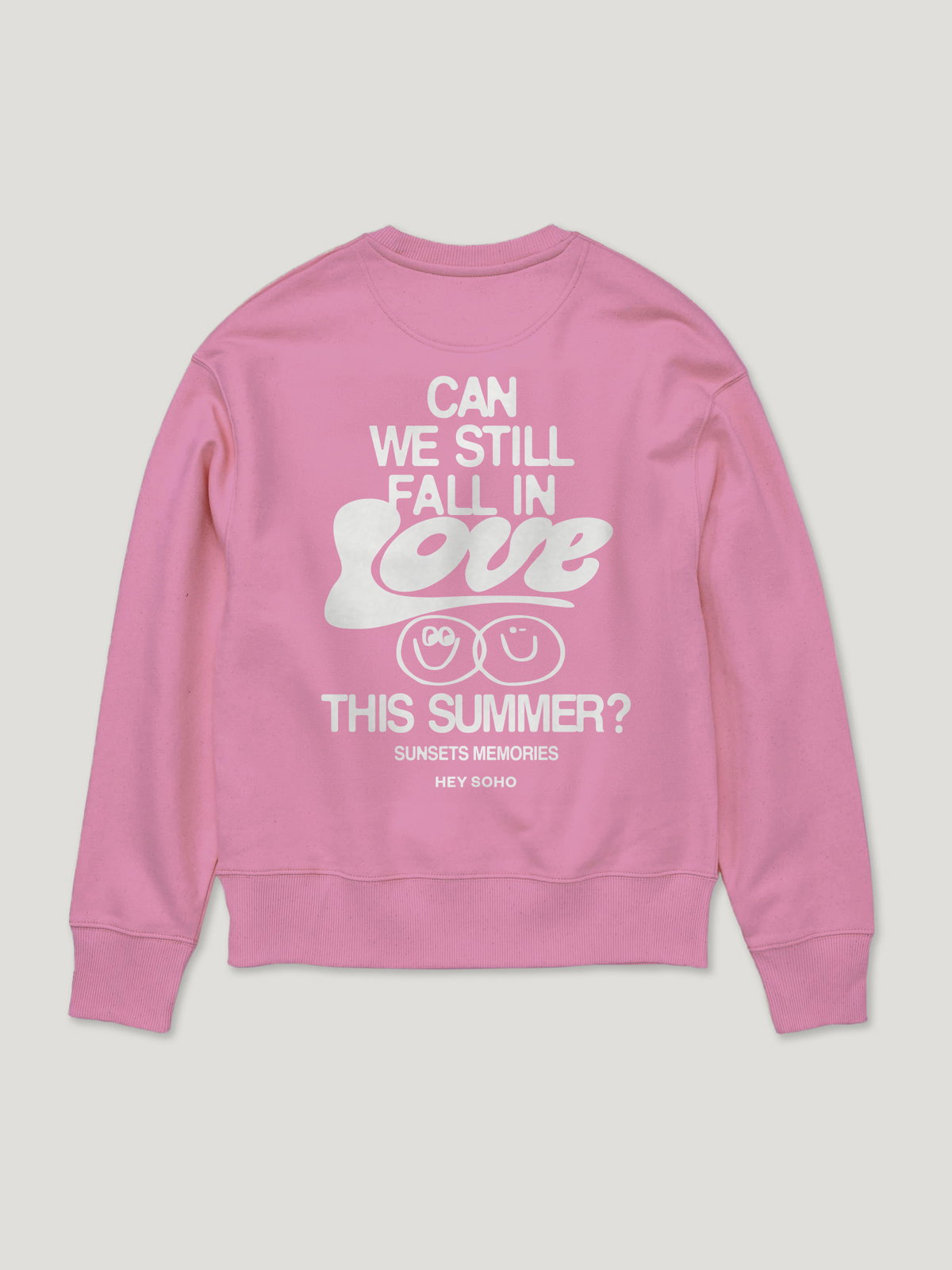 Rosafarbener Sweater