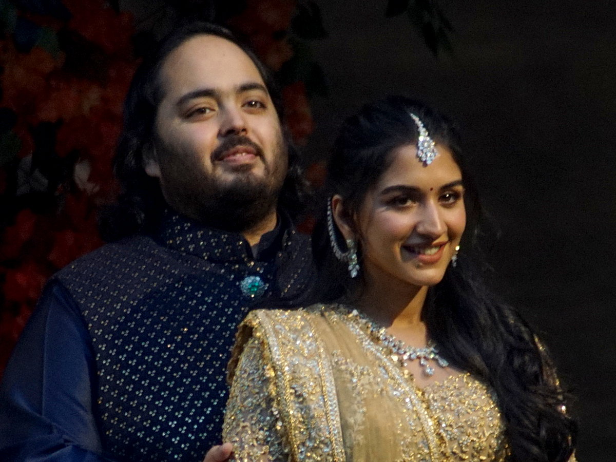 Radhika Merchant und Anant Ambani