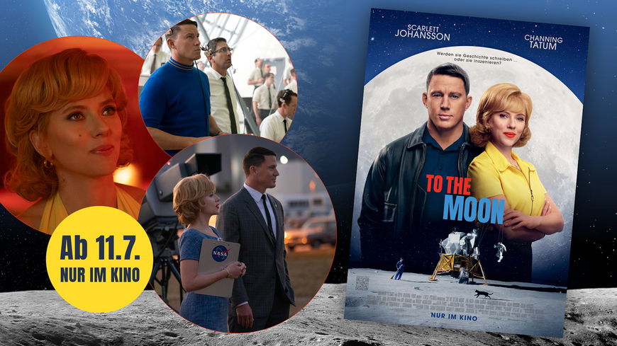 Zum Kinostart von  TO THE MOON 5 x 2 Tickets zu gewinnen!