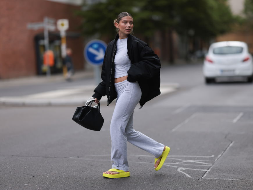 Sophia Geiss in Crocs