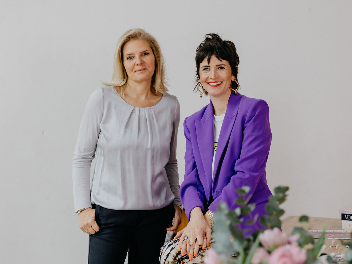 Maike Grimpe und Ines Thömel