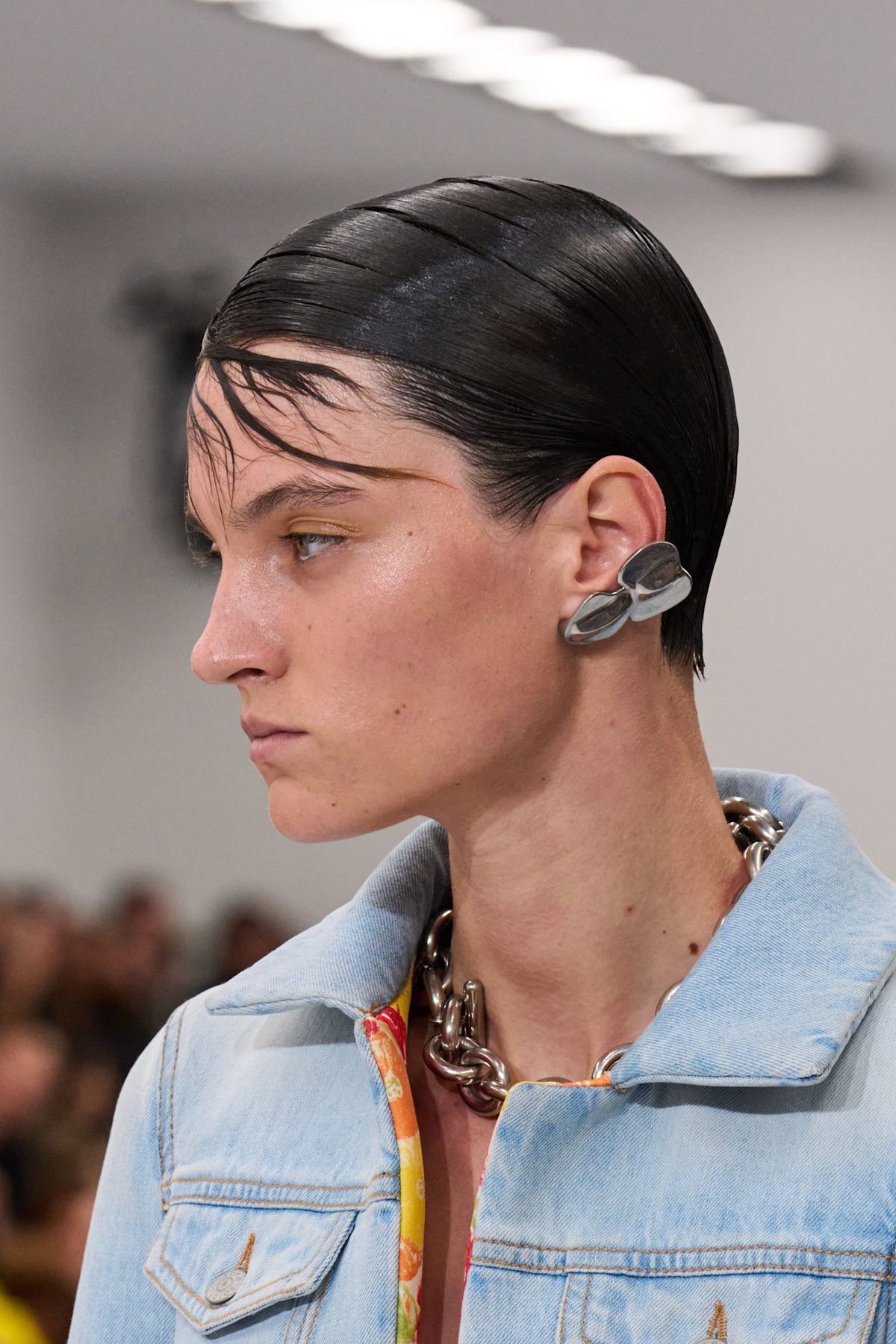 Sleek Hair Acne