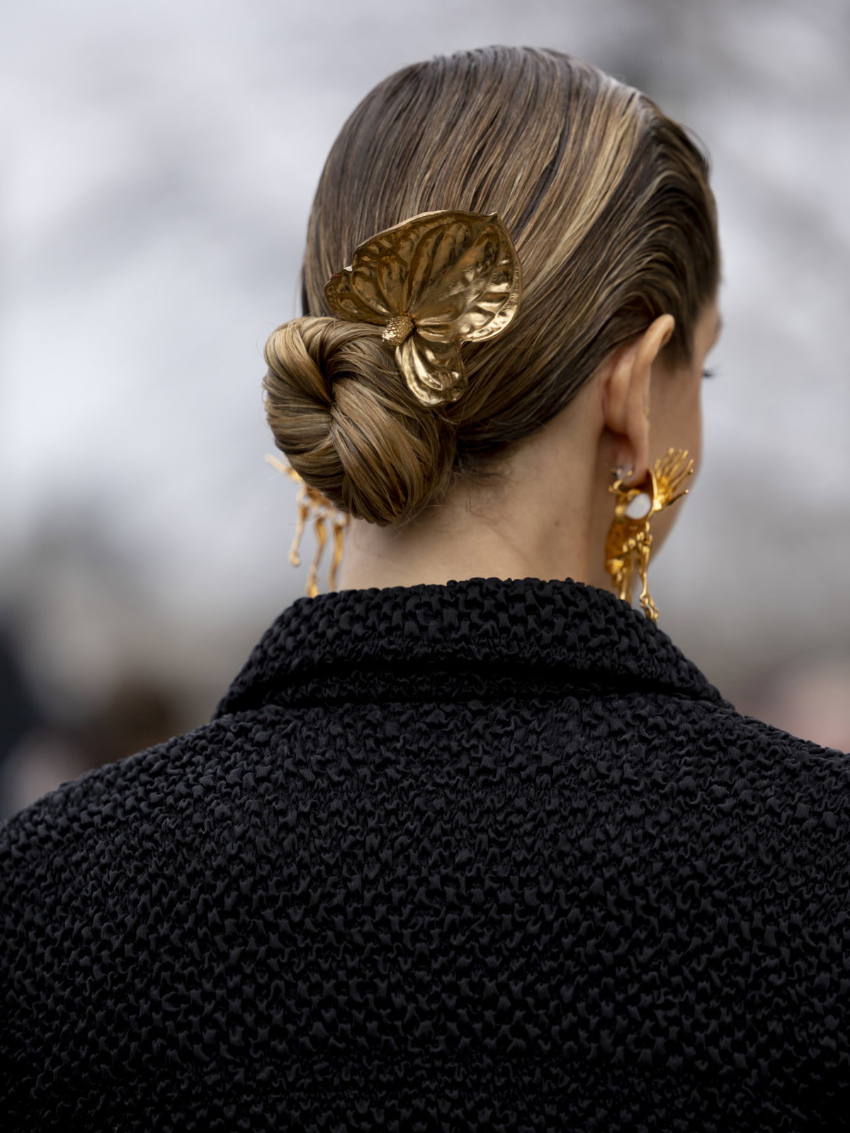 Haircuff mit Dutt