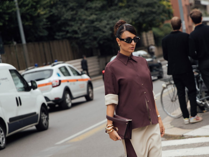 Streetstyle Mailand Fashion Week