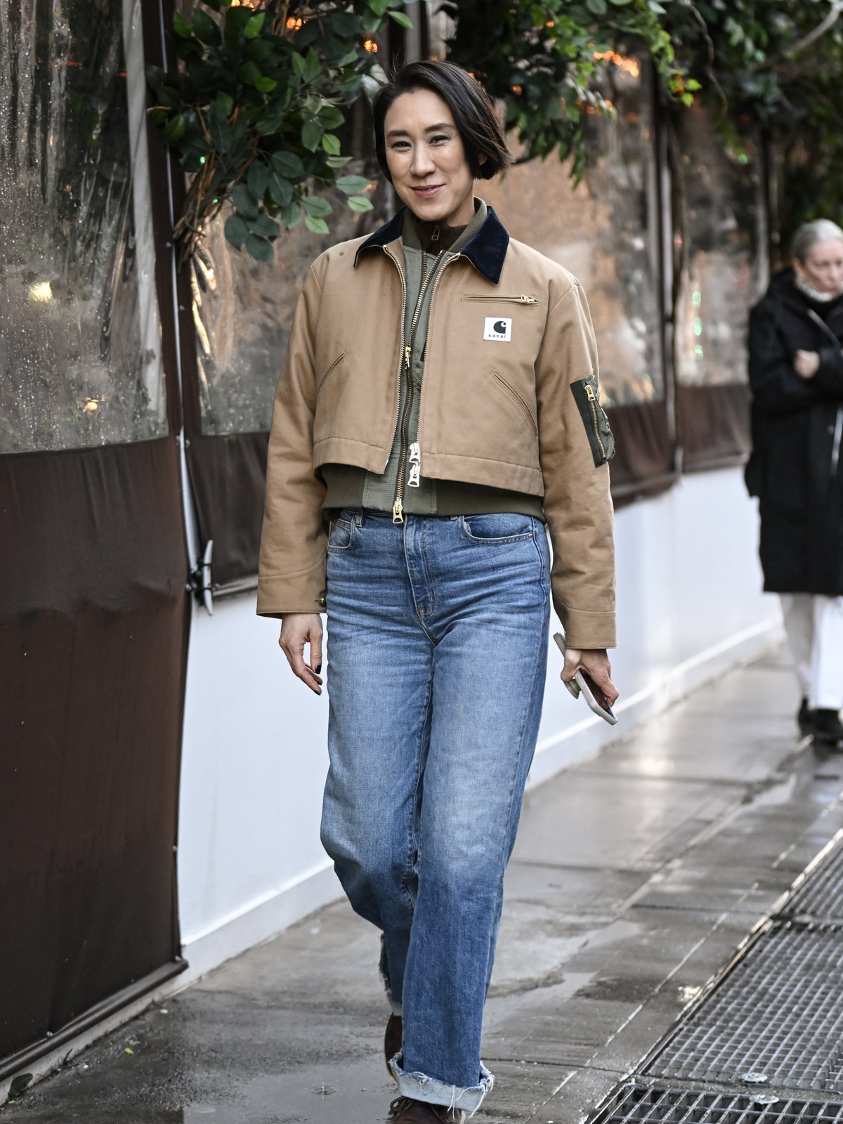 Eva Chen in Barn Jacket