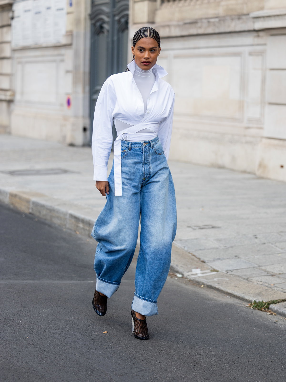 Cuffed Jeans