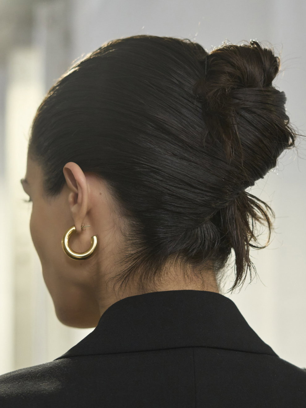 French Twist von hinten