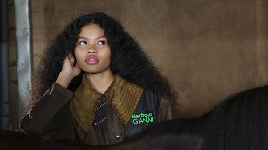 GANNI x Barbour: Die Kooperation liefert echte Must-haves für den Herbst 2024