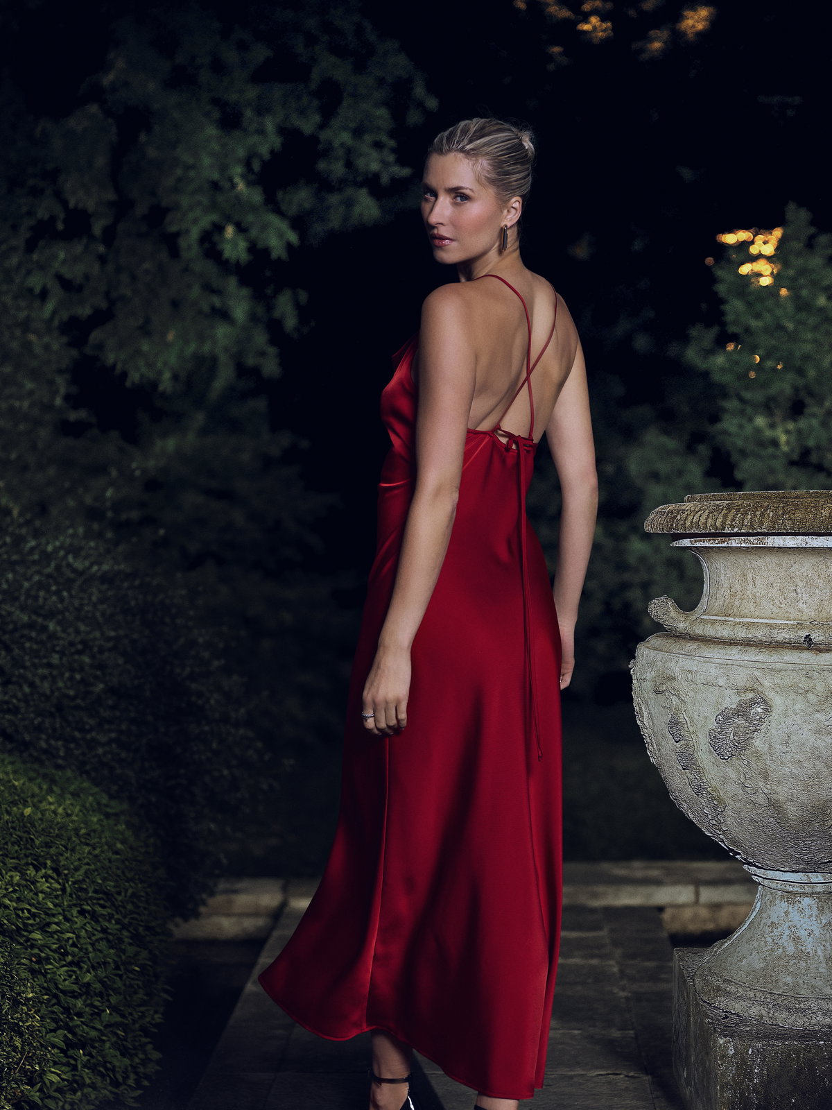 Lena Gercke in Rot