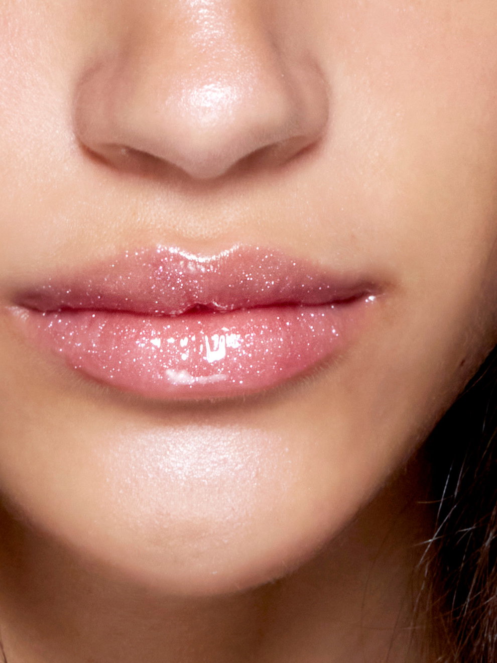 Lippen Glitzer