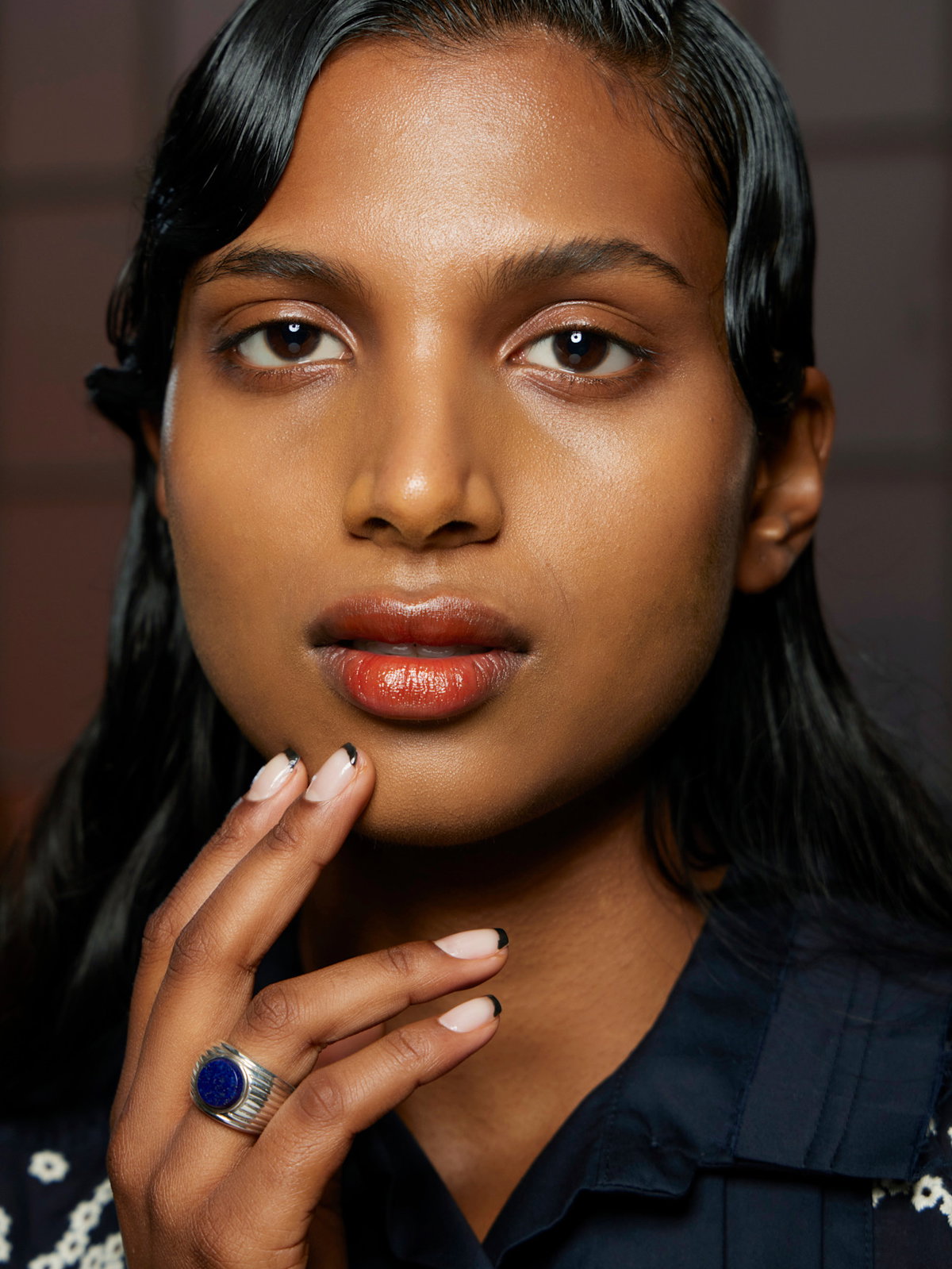 Modern French Nails