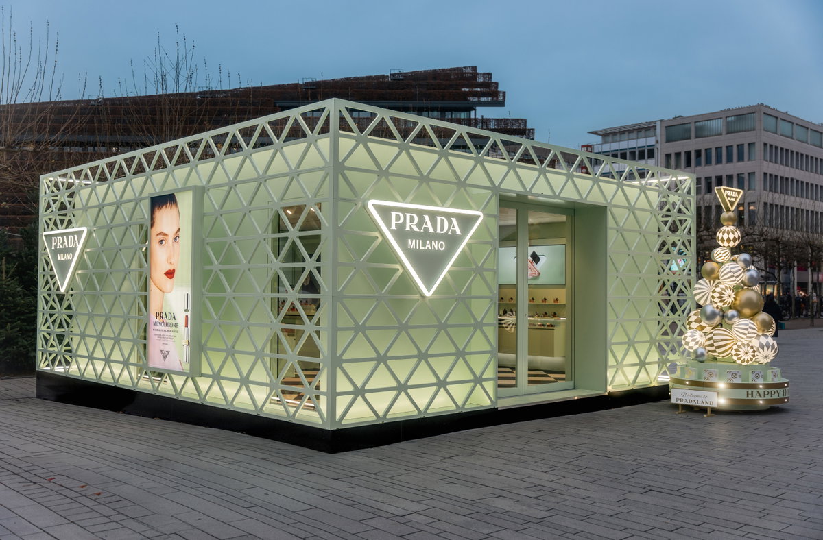 Prada Beauty eröffnet einen exklusiven Pop-up in Düsseldorf