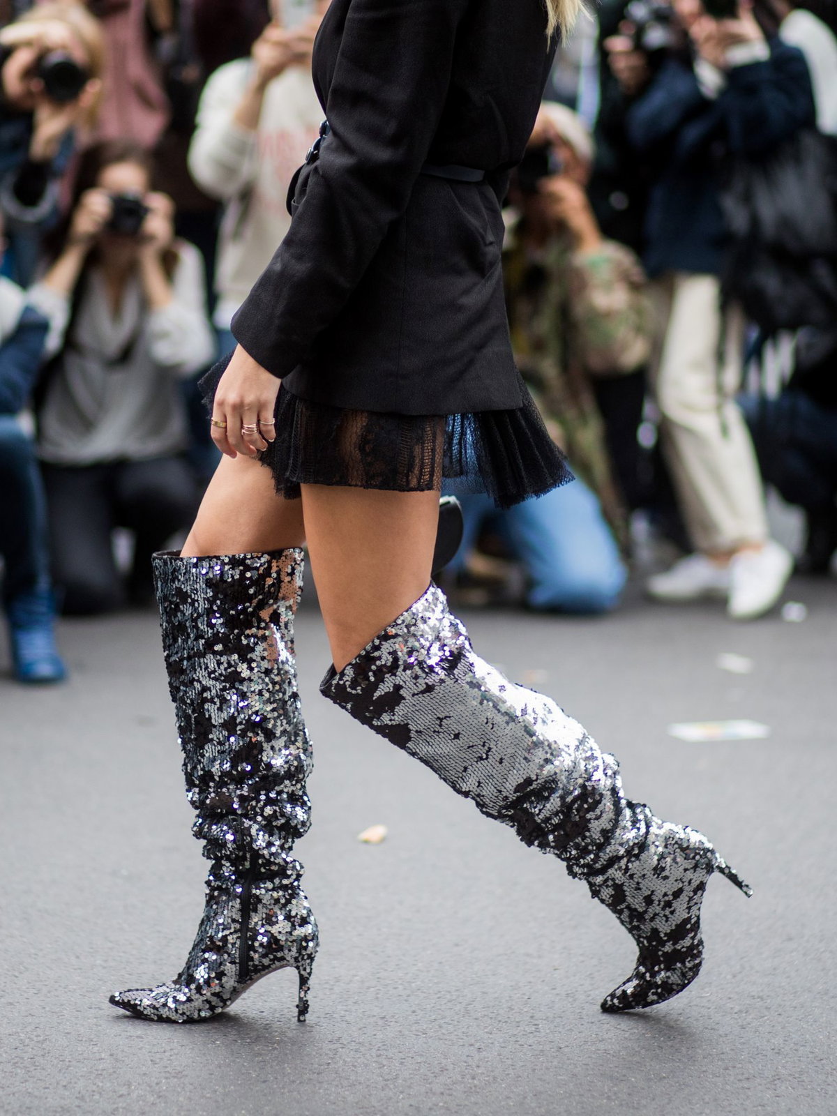 Hohe Stiefel