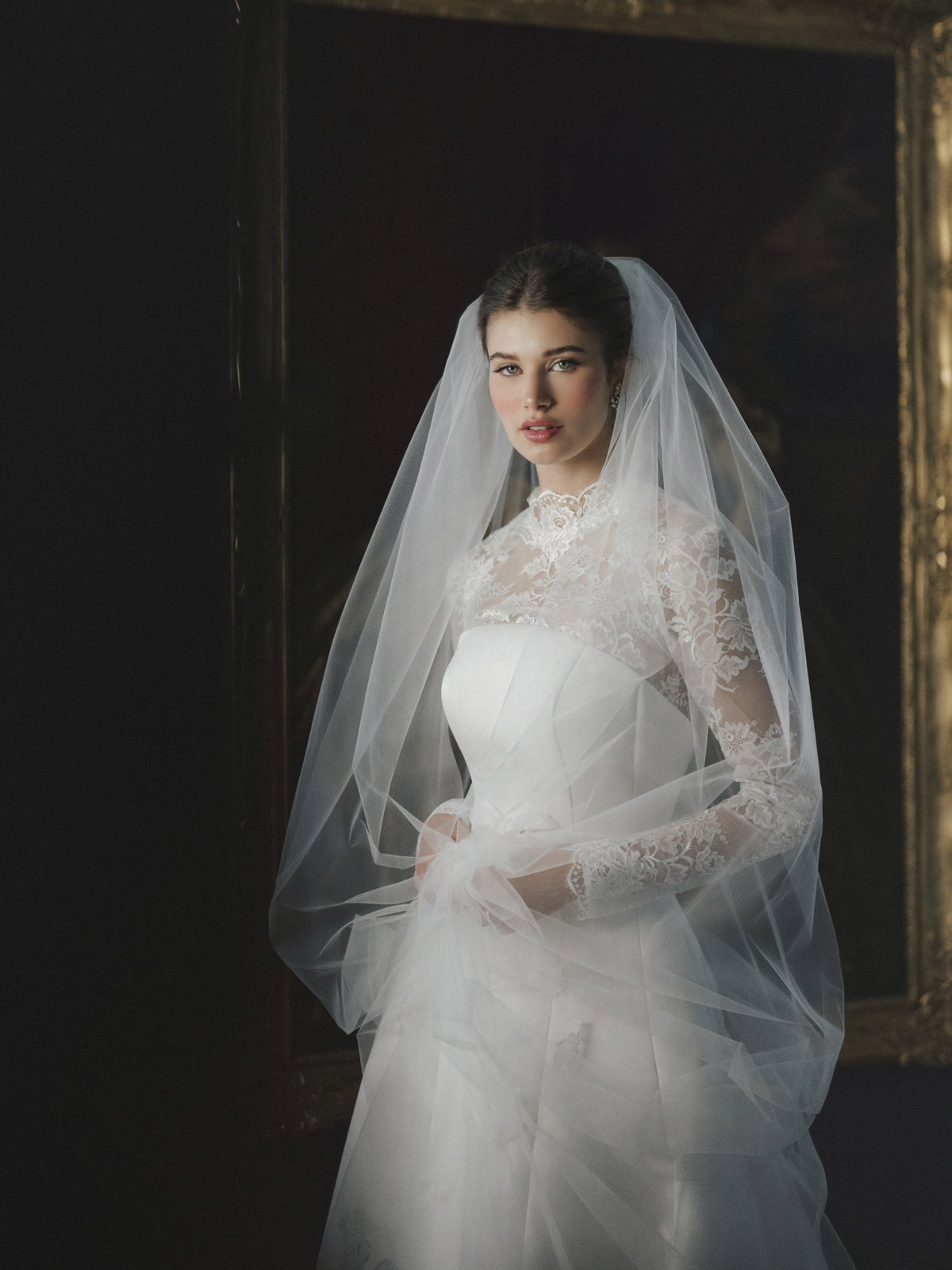 Hochzeitskleid mit Spitze