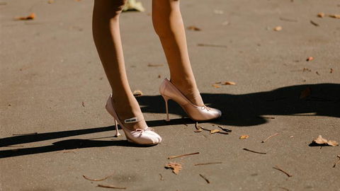 Man liebt oder hasst sie! Fashion Girls tragen jetzt Ballet Heels