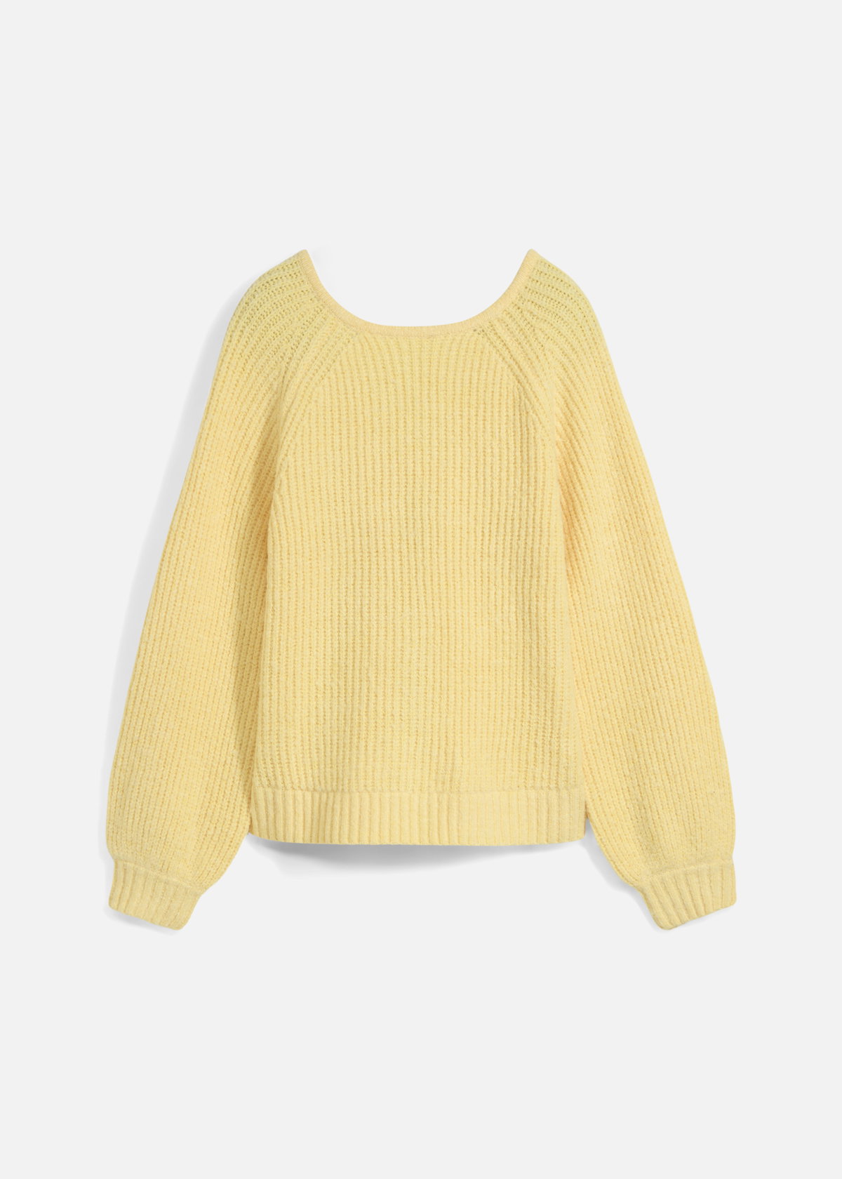 Der weiche, weit geschnittene Strickpullover aus der „Sweet Leopard“-Linie strahlt mit den ersten Sonnenstrahlen des Frühlings um die Wette