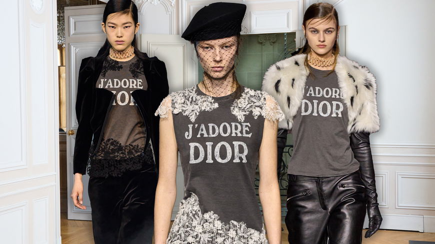 Paris Fashion Week 2025: Dior bringt das Lieblingsshirt von Carrie Bradshaw zurück