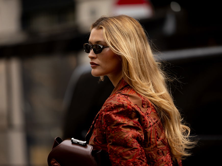Blonde Haare