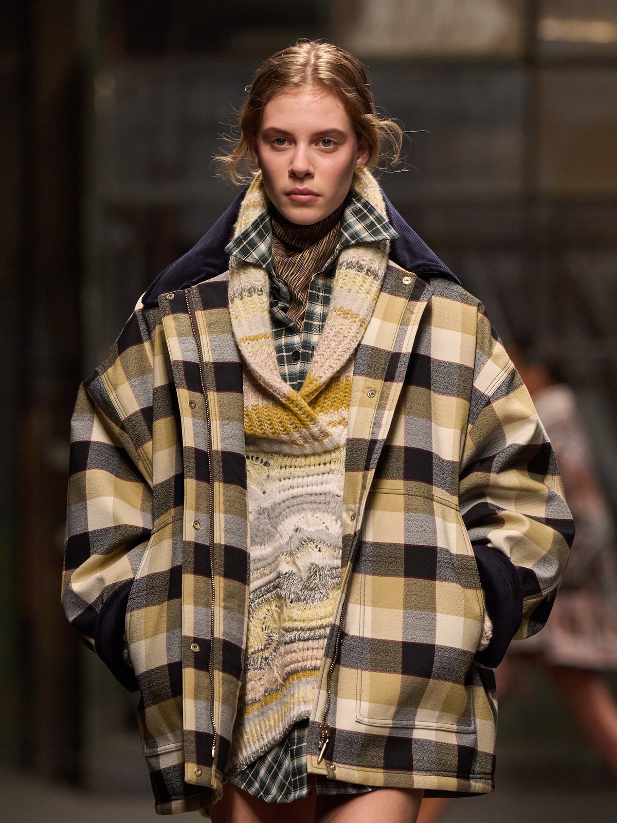 Karo-Muster bei Missoni für die Mailand Fashion Week