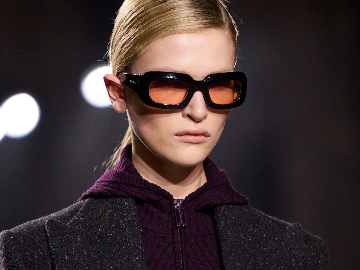 Sonnenbrille bei Victoria Beckham Show