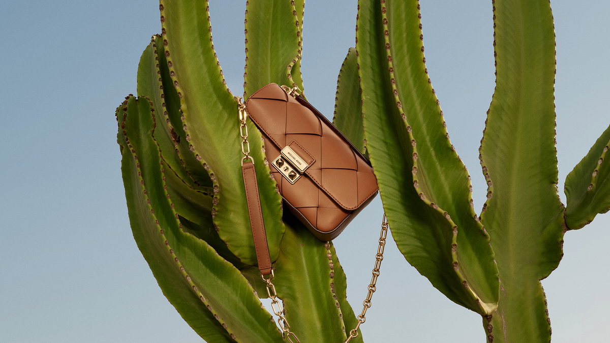 Braune Umhängetasche von Michael Kors