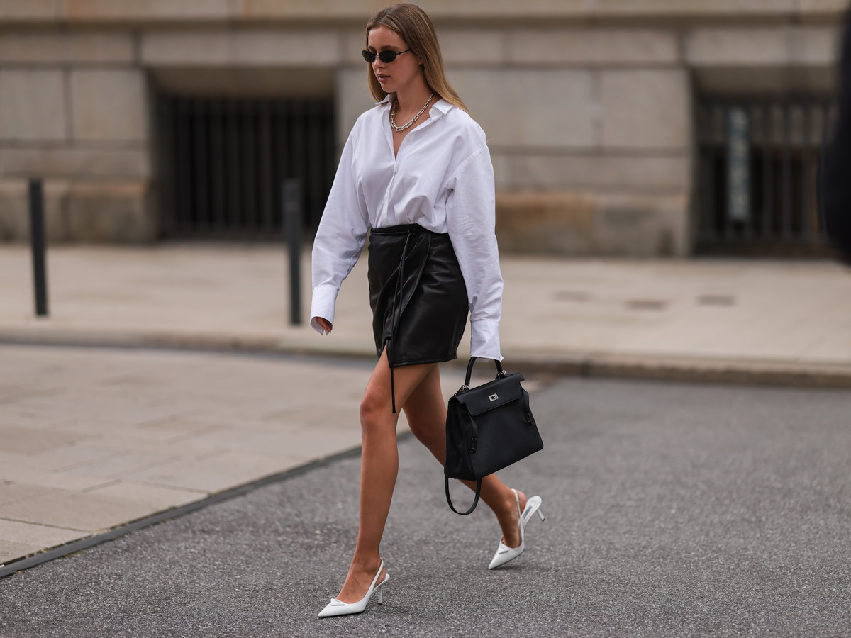 Weiße Bluse