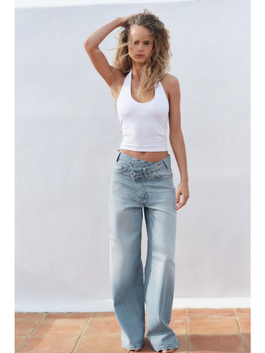 Crossover Jeans von Zara
