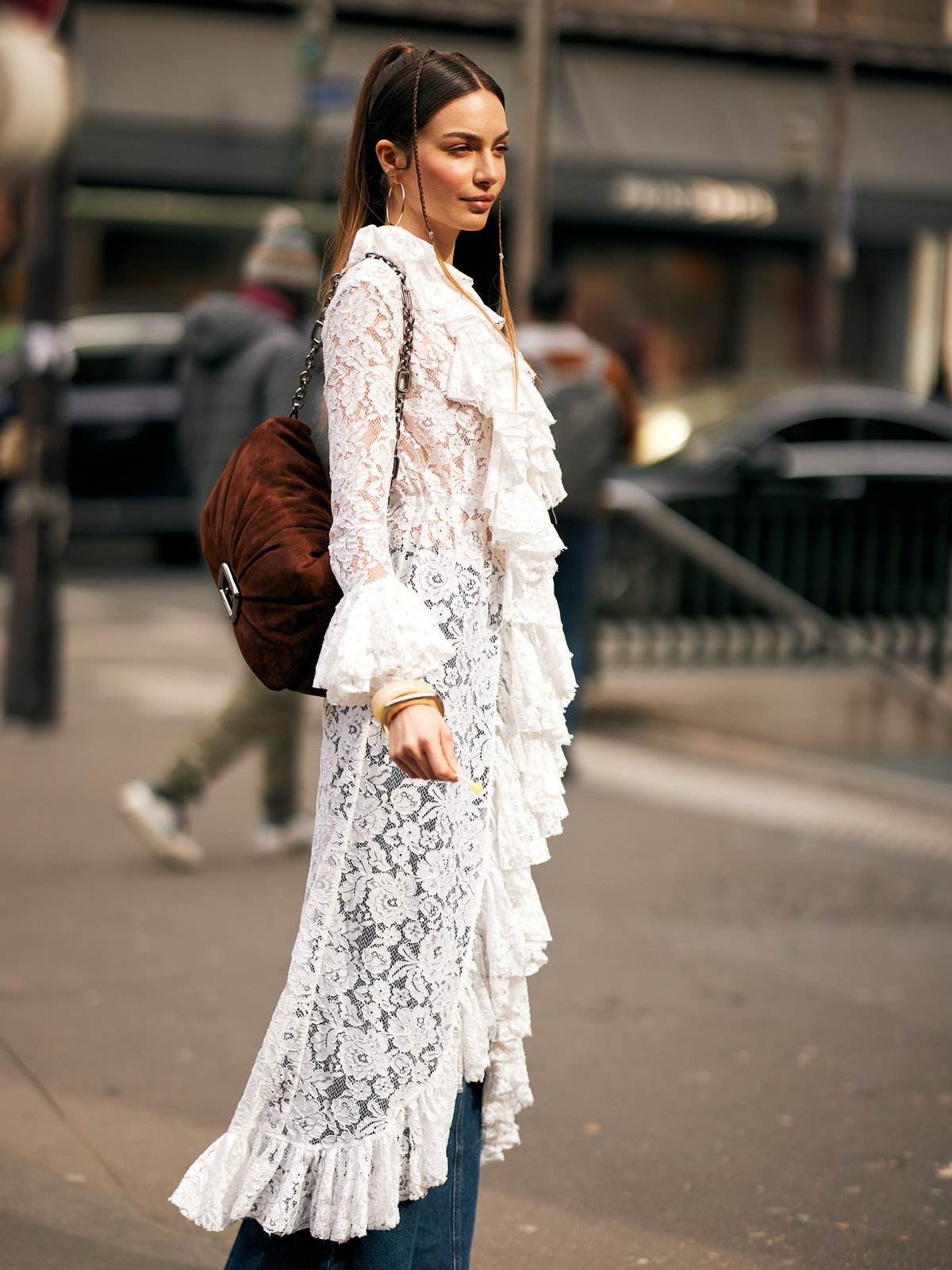Lange Boho Bluse