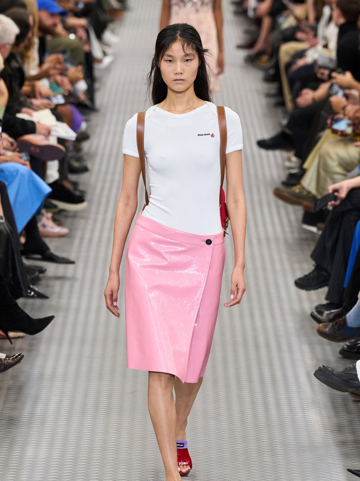 Miu Miu Lederrock